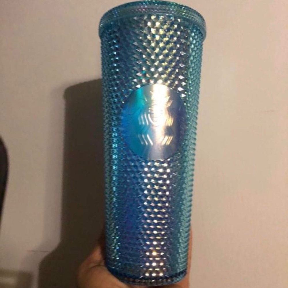 NWT Starbucks Blue Studded Tumbler